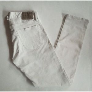 Polo Ralph Lauren Sullivan Slim White Jeans 30/32
